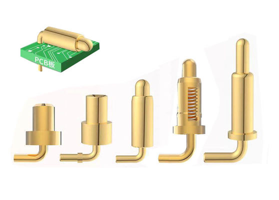 2.54mm ポゴピンコネクタ用のカスタムベンディングタイプ スプリングポゴピン