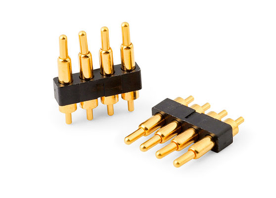 2.54mmピッチポゴピンコネクタ スプリングロード H7.75mm