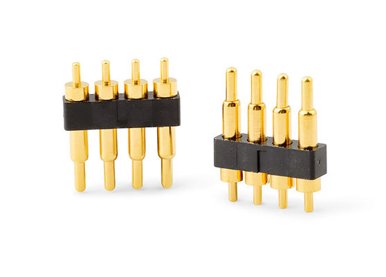 2.54mmピッチポゴピンコネクタ スプリングロード H7.75mm