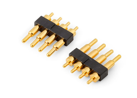 2.54mmピッチポゴピンコネクタ スプリングロード H7.75mm