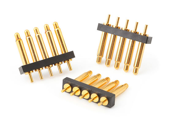 2.54mm 5ピンポゴピンコネクタ スプリングピンコネクタ用のディップタイプ