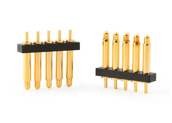 2.54mm 5ピンポゴピンコネクタ スプリングピンコネクタ用のディップタイプ