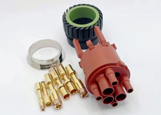 円形M40電源コネクタ 6ピン サーボエンコーダー 女性 ストック