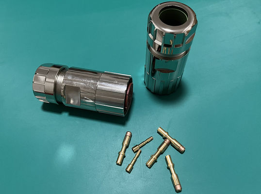 円形M40電源コネクタ 6ピン サーボエンコーダー 女性 ストック