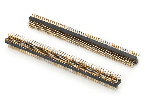 1.27mm 2.0mm 2.54mm 丸ピンヘッダー PCBコネクタ 機械化されたピンヘッダー SMTタイプ