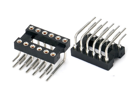 2.54mm ICソケット 丸い 女性 ヘッダーコネクタ SMTタイプ 6Pin 10Pin 28Pinから64Pin