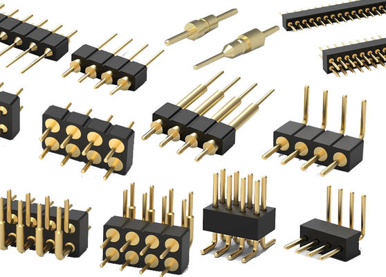 1.27mm 2.0mm 2.54mm 丸ピンヘッダー PCBコネクタ 機械化されたピンヘッダー SMTタイプ