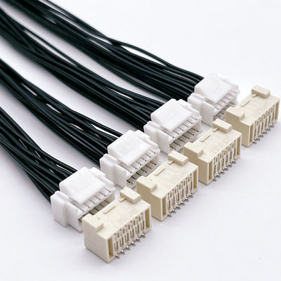OEM ODMワイヤーハーネス組 1.5mm ピッチ 12ピン 男性 女性プラグコネクタ