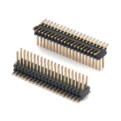 0.8mmピッチピンヘッダ接続 双列4ピン80ピン SMTボードからボード接続