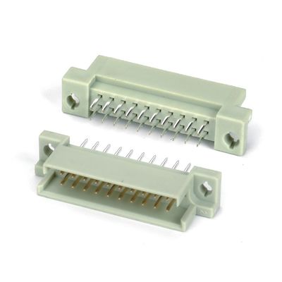 DIN 41612 コンネクタ 2列 10ピン 女性ピン 直径 2x5 穴を通る ピッチ 2.54mm DIP