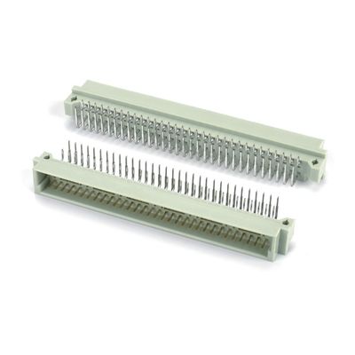 DIN 41612 コンネクタ 2列 10ピン 女性ピン 直径 2x5 穴を通る ピッチ 2.54mm DIP