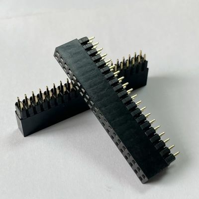2.54mm ピッチ 双列 H8.5mm 板から板へのコネクタ 女性ピンヘッダーコネクタ