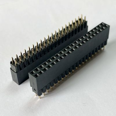 2.54mm ピッチ 双列 H8.5mm 板から板へのコネクタ 女性ピンヘッダーコネクタ