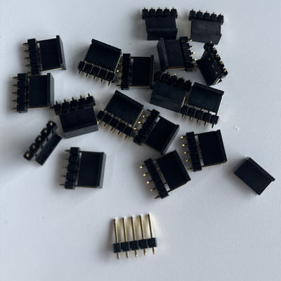 2.54mmピッチピンヘッダーコネクタ 5ピン直線キャップボードからボードコネクタ