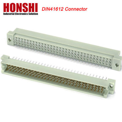 5.08mm DIN 41612 コンネクタ 2列 15P 女性 パワータイプ PCB 垂直 女性 7+8 P 15Pin