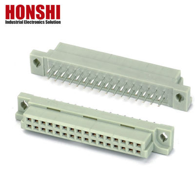 PCB 右角 男性 48P 3 行 DIN41612 コネクタ, 90 度 R/A PCB 男性 3 * 16P 48Pin