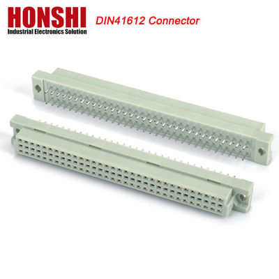 2.54mm Euro DIN 41612 コンネクタ 女性 IDCタイプ 3列 64P 96P PCBボードのコンネクタ