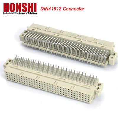 DIN 41612 4列内線 128ピン DIN41612 コンネクタ ブラス PCB 現在の適用