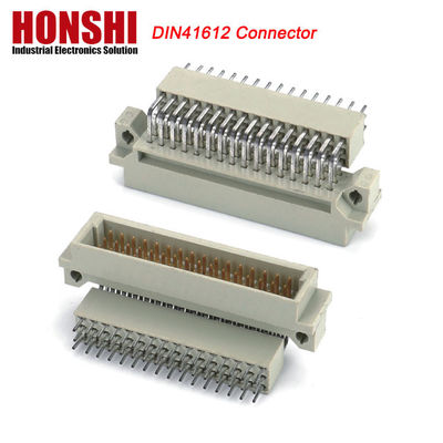 DIN 41612 4列内線 128ピン DIN41612 コンネクタ ブラス PCB 現在の適用