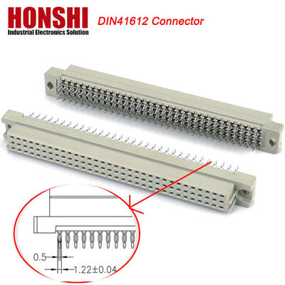 DIN 41612 4列内線 128ピン DIN41612 コンネクタ ブラス PCB 現在の適用