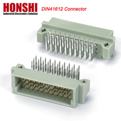 Euro Din 41612 コンネクタ 3列 プラグヘッダ 男性 ユーロカード コンネクタ 48ピン 右角