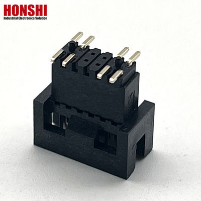 1.27mm ピッチ H5.7mm SMT 青銅 金色 男性 ボックスヘッダ PCBコネクタ