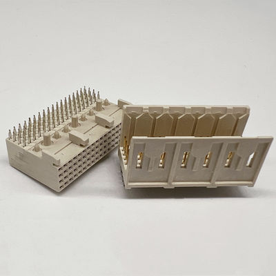 ハードメトリックコネクタ 2.0mm 24pin 48pin 72pin 96pin プレスフィットタイプ DIN41612 ユーロコネクタ