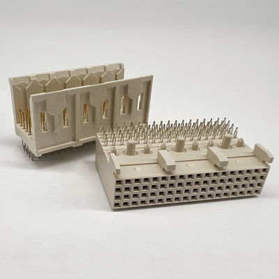 ハードメトリックコネクタ 2.0mm 24pin 48pin 72pin 96pin プレスフィットタイプ DIN41612 ユーロコネクタ