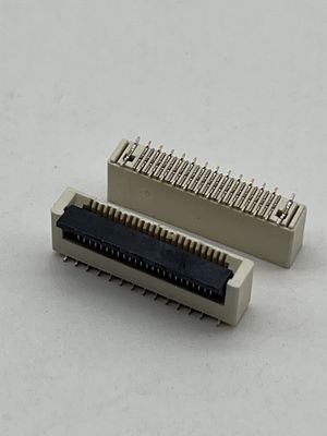 Fpcコネクタ バックフリップ ボトムコンタクトzif smdタイプfpc ffcソケットコネクタ 0.5ピッチ