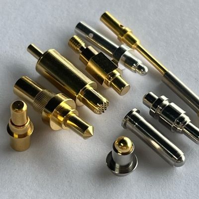 Gold Plated SMT Pogo Pin for Power Application Soldering Type