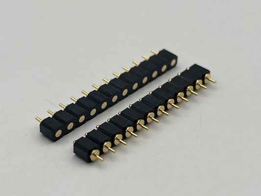 SMTタイプ ポゴピン ドッキングコネクタ 4ピン 10ピン 12ピン スプリング式コンタクト 高耐久性および耐塩水噴霧性