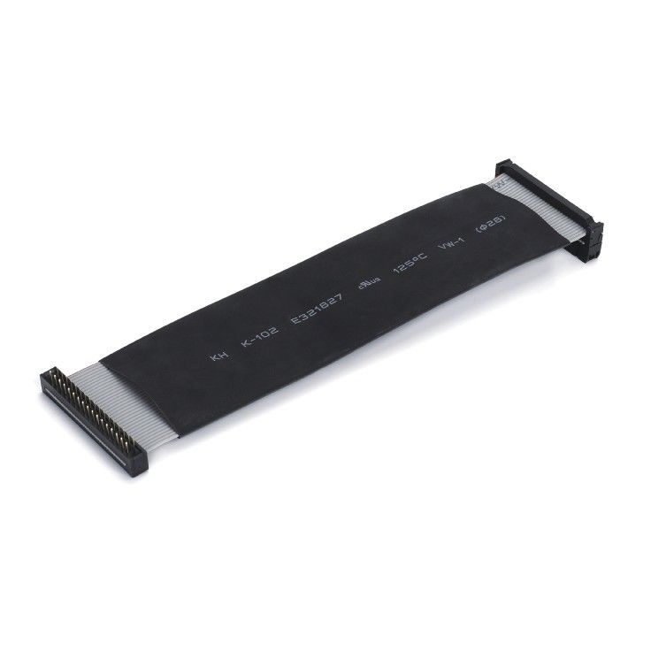 2.54mm 電気IDC フラットリボンケーブル 20ピン AWM 2651 VW-1 105C 300V 28awg
