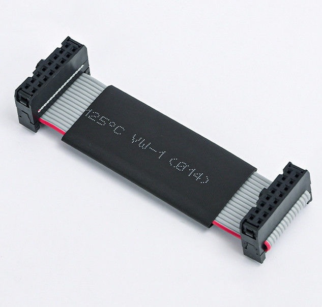 26ピン34ピンリボンケーブルアセンブリIDC 2.54mmのIDCからIDCソケットブラックチューブ