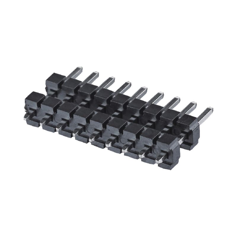5.08mmピッチ 単列ヘッダ接続器 直底型 2 - 20ピン H2.5mm