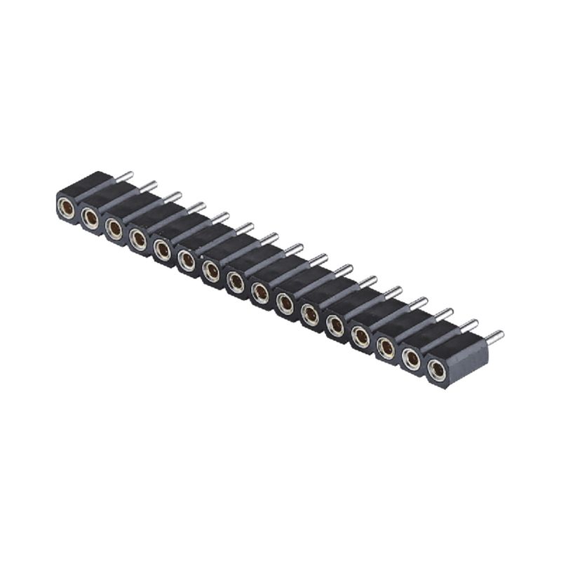 機械製 女性ヘッダー 2.54mm H7.0mm 長さ 10.0mm 直線 1-40Pin PCBコネクタ