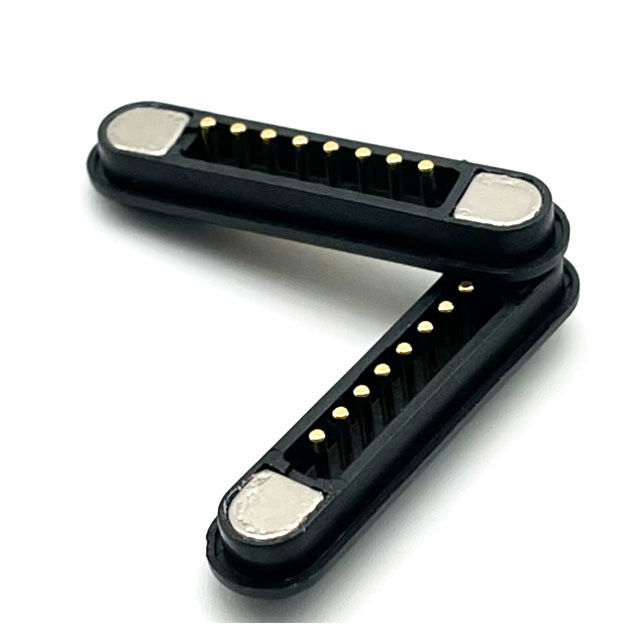 8ピン磁気コネクタ 男性 女性 Pogo Pin コネクタ PCBボード用