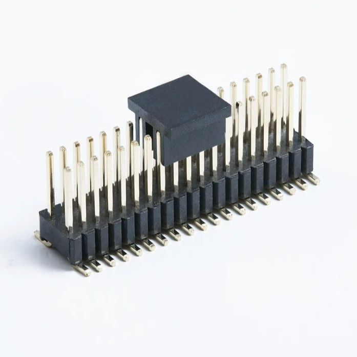2 - 100ピン SMTボードからボード接続 PCBタイプ 男性ピンヘッダー接続