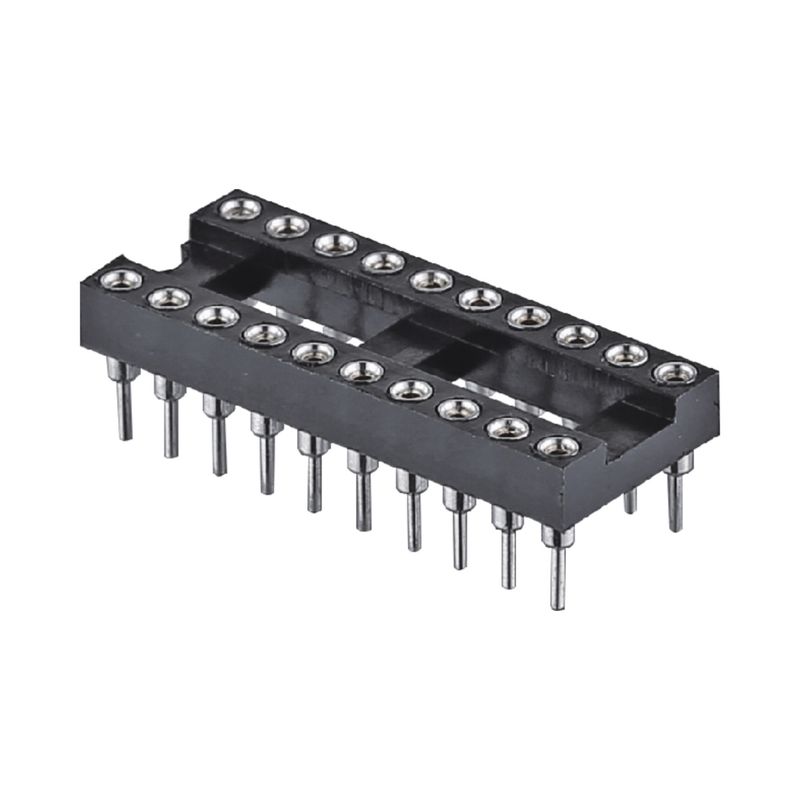 2.54mm 女性丸ピンヘッダー 8ピン 10ピン 18ピン 28ピン 32ピン 40ピン ICソケット
