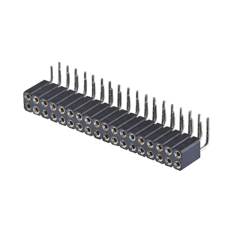 PCBコネクタ 機械製 女性ヘッダー 2.54mm H7.0mm 右角 双列 2-80Pin