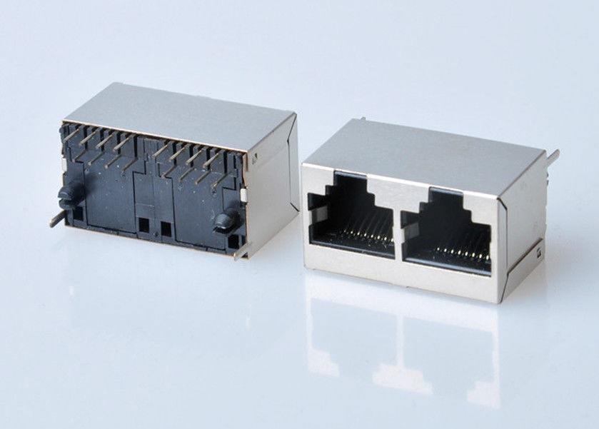 8p8c RJ45 ジャックコネクタ PCBマウント ネットワークソケット インターネット モジュラルの銅合金