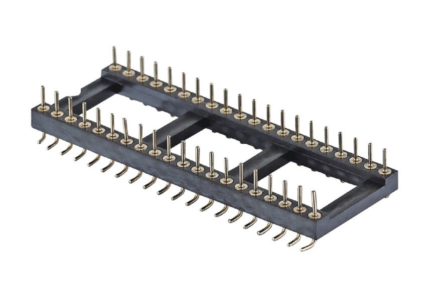 機械製の丸ピンヘッダー SMTタイプPCB H3.0mm 6ピン - 64ピンICソケット