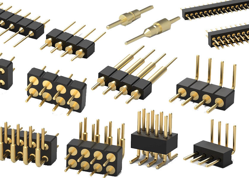 1.27mm 2.0mm 2.54mm 丸ピンヘッダー PCBコネクタ 機械化されたピンヘッダー SMTタイプ