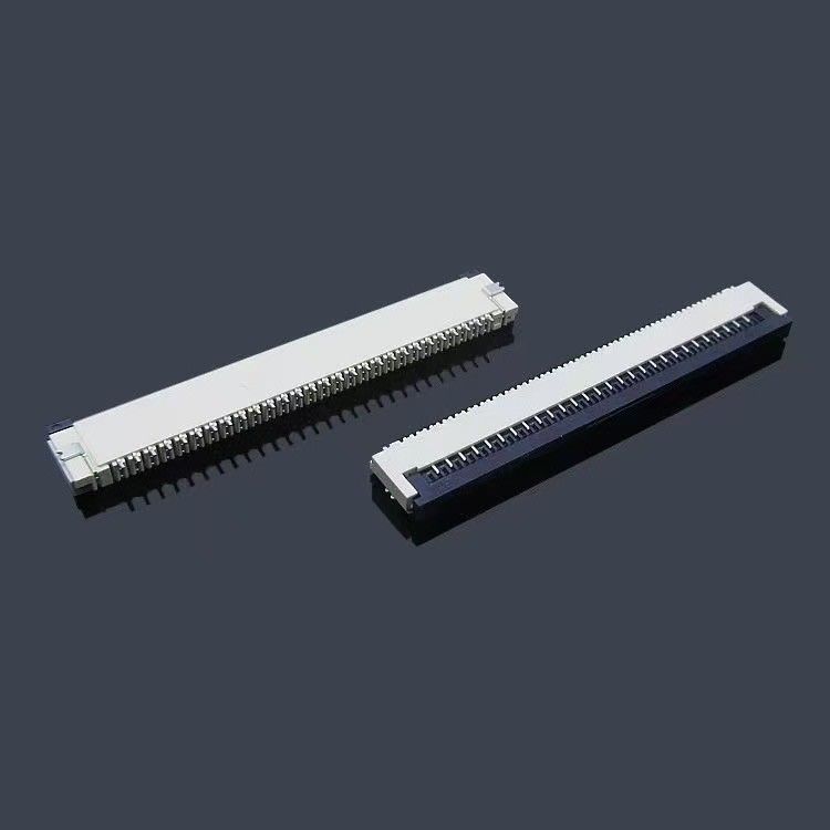 Back Flip Front SMT ZIF Flip FPC Connector 4-60 Pins FPC/FFC 0.3/0.5/1.0 mm Pitch FPC Connectors