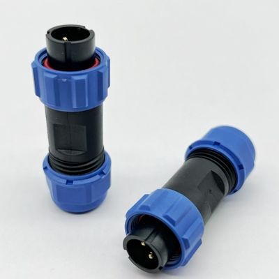 防水 IP67 円形ワイヤ接続器 DINタイプ 男性プラグ 2 3 4 5 6 8 10 12ピン