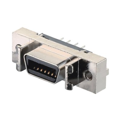 HPCN Wire to Board Connector MDR SCSI ピッチ 1.27mm 14ピン 男性 女性接続器