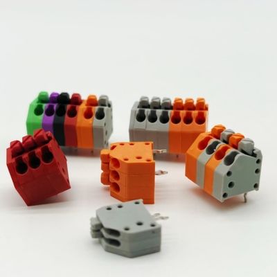 2.5mm 3.5mm スクリューレスターミナルブロックコネクタ PCBスプリングターミナルブロック