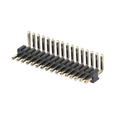 1.27mm ピッチ 右角 板から板へのコネクタ 2 - 50ピン 青銅のピンヘッダーコネクタ