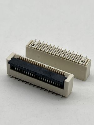 Fpcコネクタ バックフリップ ボトムコンタクトzif smdタイプfpc ffcソケットコネクタ 0.5ピッチ